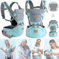 thumbnail image 1 of Ergonomic 9-In-1 Baby Carrier - Front, Back, 4 Positions, 1 of 5