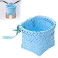 thumbnail image 1 of Kids Basket Handwoven Rattan Cycle Basket for Kids Handlebar Front Storage Baskets Cycling Pocket for Outdoor Daily Commute 15X12X12Cm,A Bicycle Basket, 1 of 9