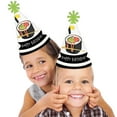 thumbnail image 2 of Big Dot of Happiness Let’s Roll - Sushi - Cone Happy Birthday Party Hats for Kids and Adults - Set of 8 (Standard Size), 2 of 7