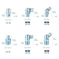 thumbnail image 3 of YIHONGMU 50pcs Grease Zerk Fitting Kit Assortment, 3 of 6