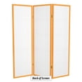 thumbnail image 6 of Red Lantern 5 ft. Tall Double Cross Shoji Screen - Honey - 3 Panels, 6 of 6