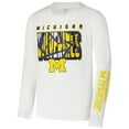 thumbnail image 4 of Youth Michigan Wolverines In the Mix T-Shirt Combo Set, 4 of 5