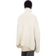thumbnail image 5 of SuéTeres Para Mujer Cuello Alto Manga Larga Estampado Rayado/Color SóLido Lado Dividido Tops XBTCLXEBCO Beige;L, 5 of 6