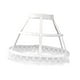thumbnail image 5 of Estilo Vintage mujer 2 aros Pannier enagua ahueca hacia fuera Birdcage Ruffles Underskirt para Cosplay Lolita niñas vestido de novia Accesorios blanco Hugo Enagua de alforja para mujer, 5 of 10