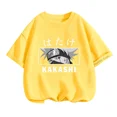 thumbnail image 3 of Camiseta de anime Naruto para niños, camisetas para niños, camisetas de dibujos animados para niñas, camisetas de manga corta de Sonic para niños de 3 a 14 años, 3 of 5