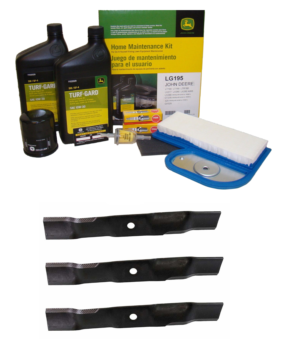 John Deere Original Equipment Model LX288 (S.N. 090,001) Maintenance