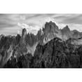 thumbnail image 3 of Gastager, Daniel 24x17 Black Modern Framed Museum Art Print Titled - The Peaks, 3 of 5