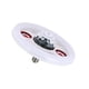 thumbnail image 2 of Ventilador, ventilador de techo, ventilador de escritorio, ventilador portátil, luces inteligentes para el hogar, bombillas LED Bluetooth con doble altavoz, bombilla RGB multicristal con control remot, 2 of 9