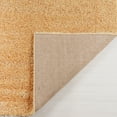 thumbnail image 4 of Ladole Rugs Orange Copper Indoor Solid Plain Shag Soft Area Rug Mat Carpet Runner for Living Bed room Entry way Patio Small Medium Large Non Slip Skid Size 3x5. 4x6 5 x 8 7 x 10, 9 by 12, 11 feet ft, 4 of 4
