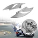 thumbnail image 3 of Clavos para el pie de la motocicleta, estiramiento del conductor delantero, reposapiés, tablas del piso, diseñado para modelos 86-15 - Cromo Sunnimix Reposapiés para motocicleta, 3 of 8