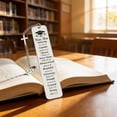 thumbnail image 4 of Class of 2026 Graduation Bookmark Metal Cross Bookmark Keepsake Gift for Grad Celebration Book Lover Graduation Party Favor Commemorative Gift,1 PC,Silver, 4 of 9