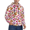 thumbnail image 2 of Sikiie Squirrel In The Forest Men's Hoodie, Essentials Hoodie, Sweatshirt, Pullover Hooded Sweatshirt for Men-Medium, 2 of 7