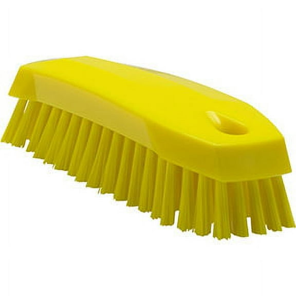 Vikan Medium Hand Brush- Medium - Yellow (4 Units)