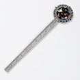 thumbnail image 2 of Starry Sky Dinosaur Book Marks: Vintage Silver Lace-Edged Bookmarks - Gifts for Book Lovers and Readers, 2 of 5