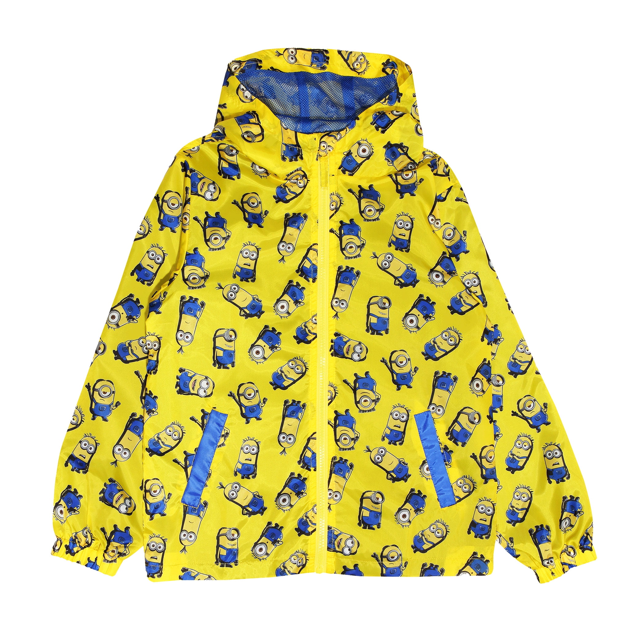 Girls Tracksuit Despicable Me Unique Minions Zip Hooded Jogging Suit 3-8 Years 