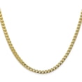 thumbnail image 2 of Avariah Diamonds Solid 14K Yellow Gold 3.9mm Franco with Fancy Lobster Lock Chain - 9" Bracelet, 2 of 8