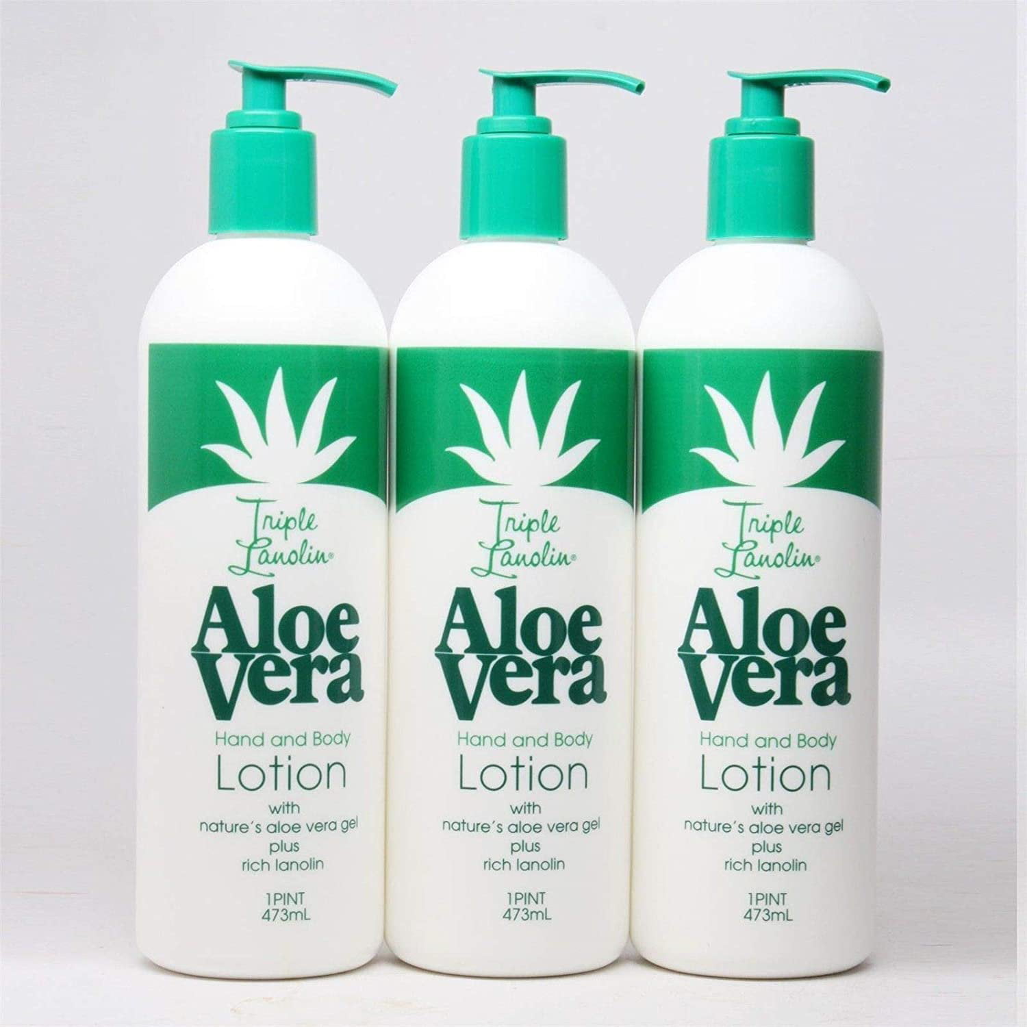 TRIPLE LANOLIN Aloe Hand & Body Lotion oz, 3 pcs - Walmart.com