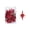 Red-RD-home supplies, variant on ABPWLY Home 12-Pack Plastic Plated Eight Pointed Star Christmas Tree Hanging Ornament Colorful Boxed Decoration Christmas Ornaments