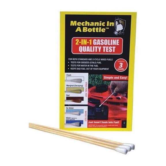 Mechanic in a Bottle Gas Test Swabs, 3 Swabs 7-903-12