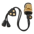 thumbnail image 4 of Archery Finger Protector, Lightweight Ergonomic Point Type Hook Brass Adjustable Archery Fingers Guard Protector  For Outdoor Black, 4 of 8