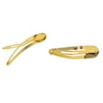 thumbnail image 3 of Broches para el cabello Sunnimix 10Pcs DIY 12 mm Bronce dorado, 3 of 8