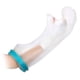 thumbnail image 1 of Protector de brazo DoactBath para niños, longitud de brazo de 48 cm, con pegamento PP y silicona (círculo de PVC azul) (embalaje y envío personalizados), 1 of 14