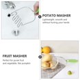 thumbnail image 4 of 2pcs Potato Wire Masher Stainless Steel Manual Potato Crusher Hand Wire Masher Kitchen Utensil, 4 of 8