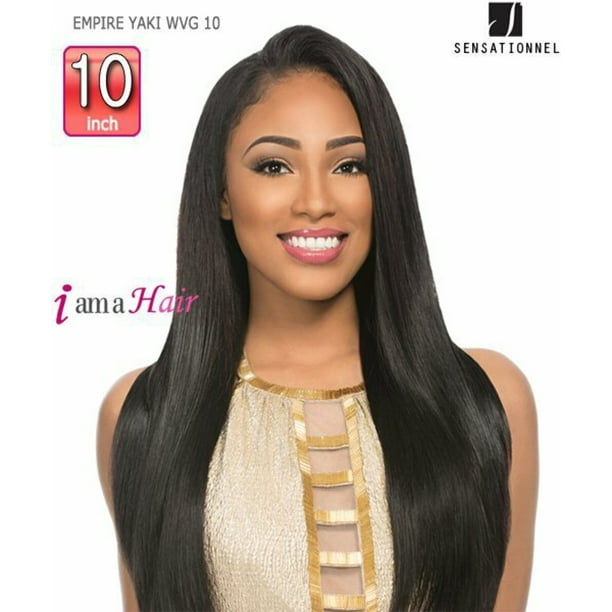 EMPIRE HH YAKI WVG 10 STYLE STRAIGHT HUMAN HAIR WEAVES EXTENSIONS