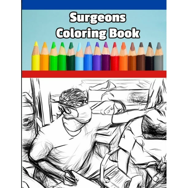 Surgeon Coloring Book