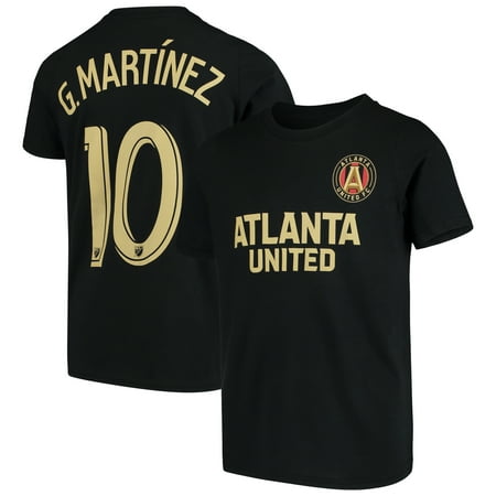 Fc Youth Home Jersey - Gonzalo Martinez Atlanta United FC Youth Name & Number T-Shirt - Black