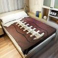 thumbnail image 2 of Yibo Sports Fleece Gift Ideas Blanket Flannel Soft and Comfortable Anti-static Bed Sofa Blanket, 2 of 6