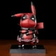 thumbnail image 3 of Figura de anime Gouba Pikachu, disfraz de Deadpool, 12 cm, PVC, 3 of 5