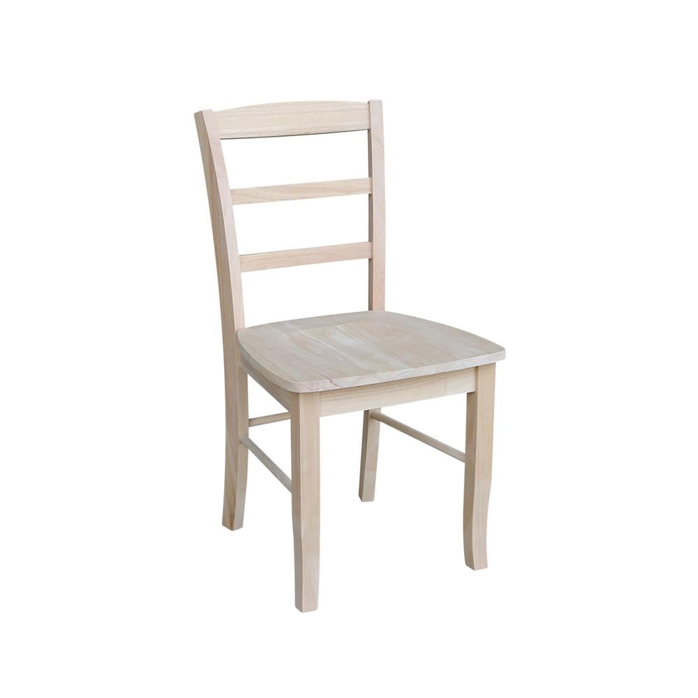 International Concepts Madrid Wood Dining Chairs, Set of 2
