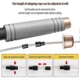 thumbnail image 5 of Skipping Rope Adult Fitness, Weighted Jump Rope Extra Thick 5mm, Adjustable 3M Length Speed Jump Rop, 5 of 5