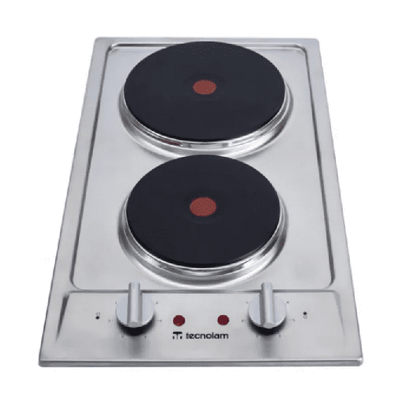 Parrilla Electrica 2 Quemadores 110V Tecnolam Mod EH302 Empotrar