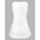 thumbnail image 3 of Tank Top de Talla Extra con Tiras Cruzadas Escotadas Rosegal Camisetas sin mangas de talla grande, 3 of 5