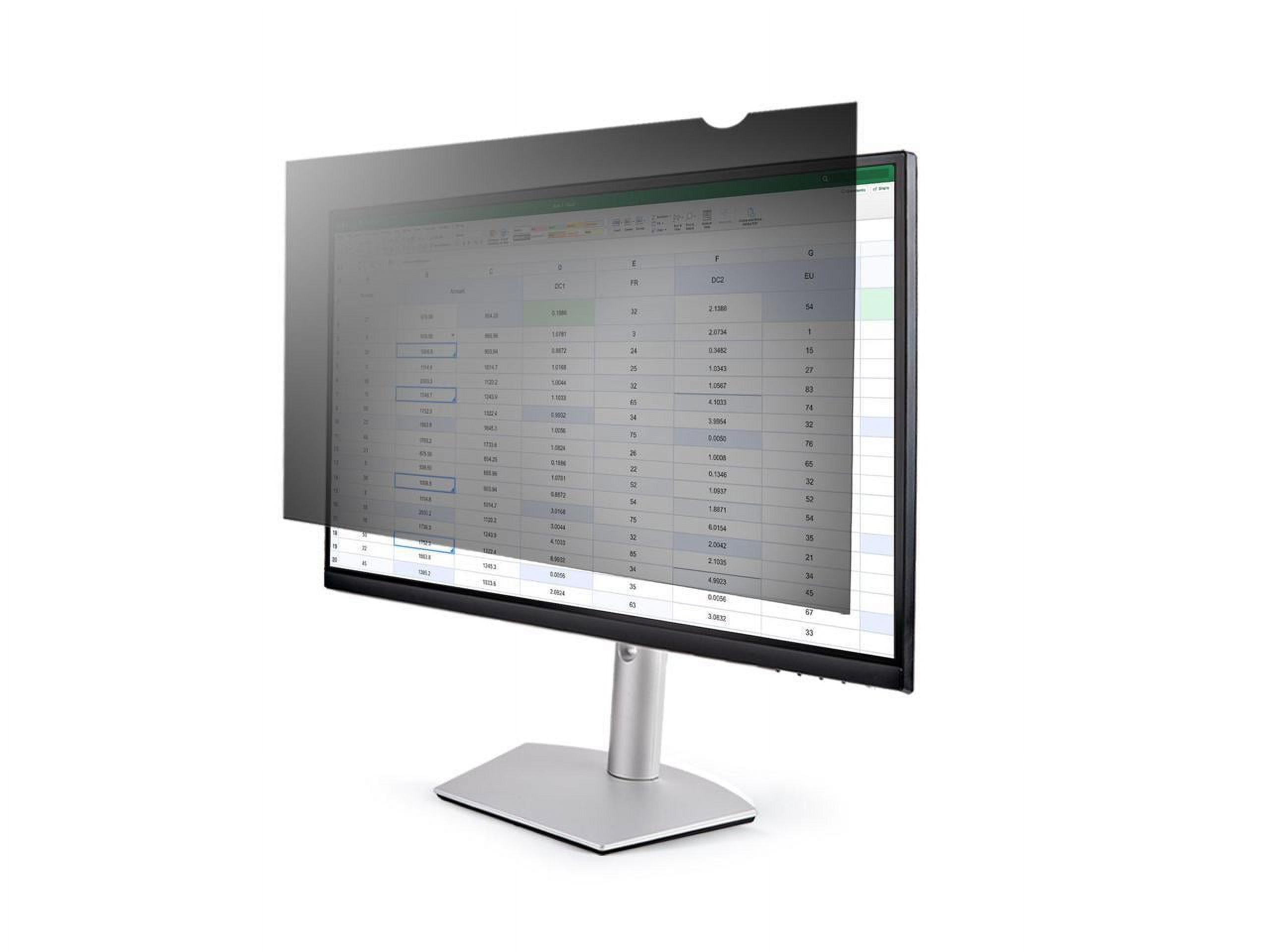 StarTech Monitor Privacy Screen For 23.8" Display - Widescreen Computer Monitor Security Filter - Blue Light Reducing Screen Protector