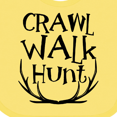 thumbnail image 4 of Inktastic Crawl, Walk, Hunt Boys or Girls Baby Bib, 4 of 4