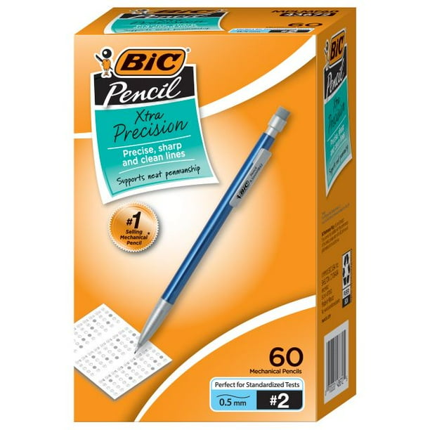 BIC XtraPrecision Mechanical Pencil, Metallic Barrel, Fine Point (0