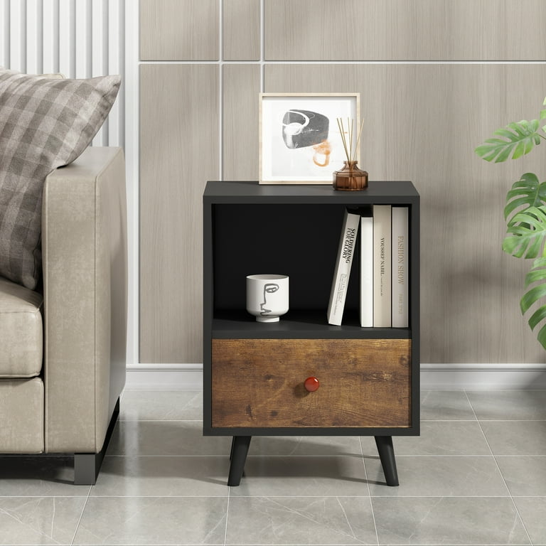 The Franco Collection - 2-drawer Nightstand With Pull Out Tray Burnished  Oak - 200972 at Jaxco Mattress Store in Jacksonville, FL.