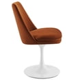 thumbnail image 5 of Side Dining Chair, Brown, Velvet, Metal, Bar Pub Cafe Bistro Dining Kitchen Hospitality Restaurant, Modern Contemporary, HB37299, 5 of 10