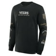 thumbnail image 2 of Men's Fanatics Black Vegas Golden Knights Boxed In Legacy Long Sleeve T-Shirt, 2 of 3