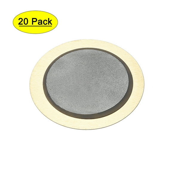 20Pcs Piezo Discs 25mm Acoustic Pickup Transducer Element Trigger Buzzer CBG Guitar