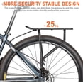 thumbnail image 3 of Bike Rear Rack Compatible with MIK System - Adjustable Cargo Rack for 26-29 Inch Wheels, 3 of 6
