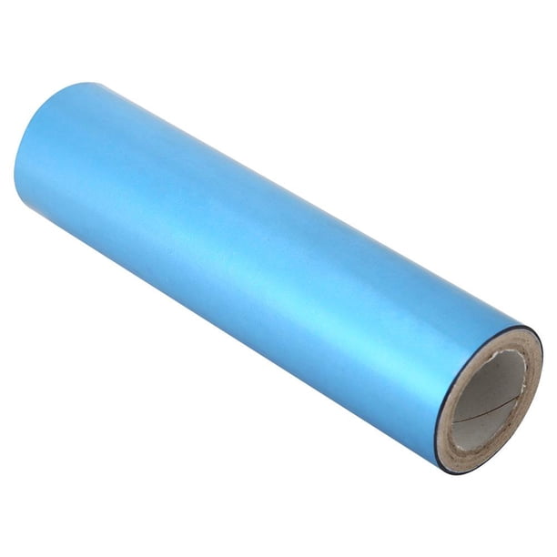 Papel de aluminio 5m FLhrweasw Estampado en caliente Transferencia de calor holográfica DIY Craft Azul