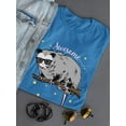 thumbnail image 3 of Awesome Opossum T-Shirt Women -Smartprints Designs, Female XX-Large, 3 of 4