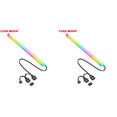 thumbnail image 1 of Tira de luz 5V 3Pin 4Pin Lámpara flexible ARGB AURA SYNC 26LED Funda de silicona Bar PC, 1 of 8