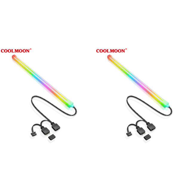 Tira de luz 5V 3Pin 4Pin Lámpara flexible ARGB AURA SYNC 26LED Funda de silicona Bar PC