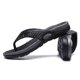 thumbnail image 1 of Slippers de hombre Masajeando diapositivas antideslizantes Flip Flops Sandalias Zapatos para exteriores al aire libre Casual moda cómodo Calzado Negro 45 1 par seitruly AP008916-12, 1 of 6