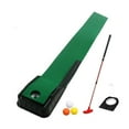 thumbnail image 3 of koolsoo Golf Putting Mat Green Practice with Putter for Adults Kids Fathers Backyard Red Putter, 3 of 9